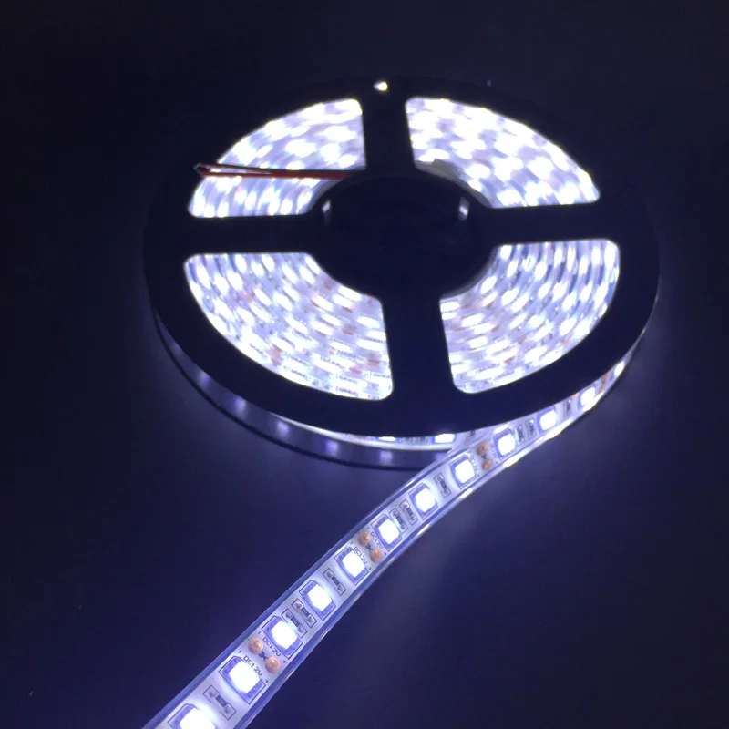 IP 68 5 М 5050 SMD Светодиодные ленты светильник 12V IP68 Водонепроницаемый 300 LED