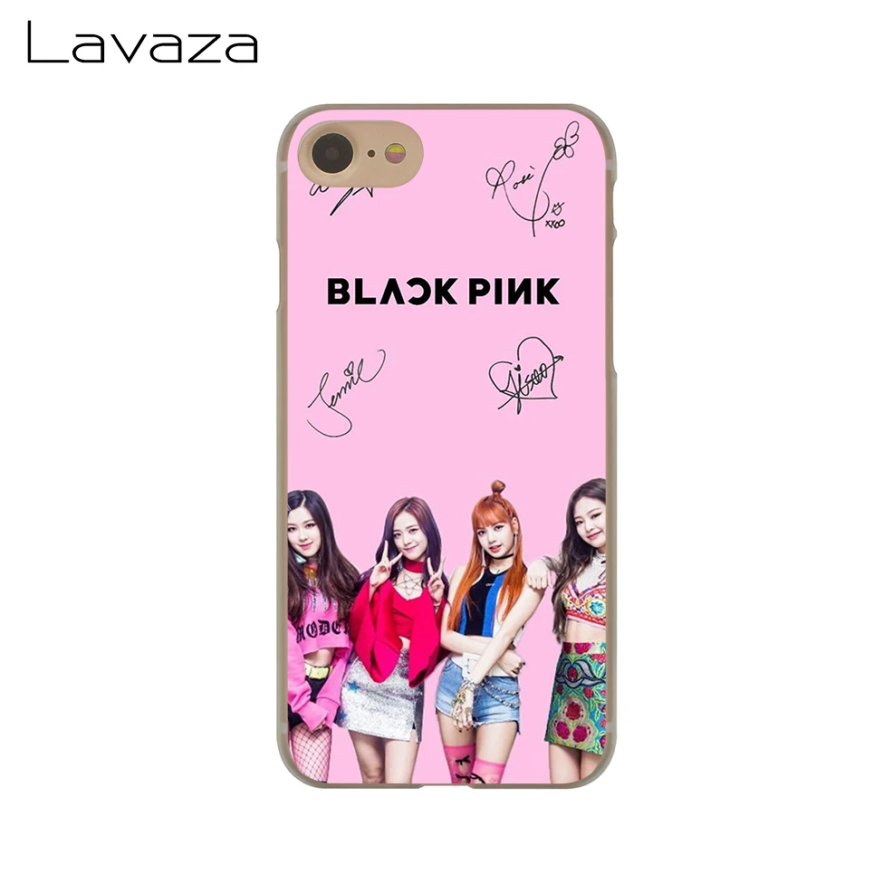 Lavaza черный розовый kpop чехол для телефона Apple iPhone 4 4S 5C 5S SE 6 6S 7 8 Plus 10 X Xr Xs Max 6Plus