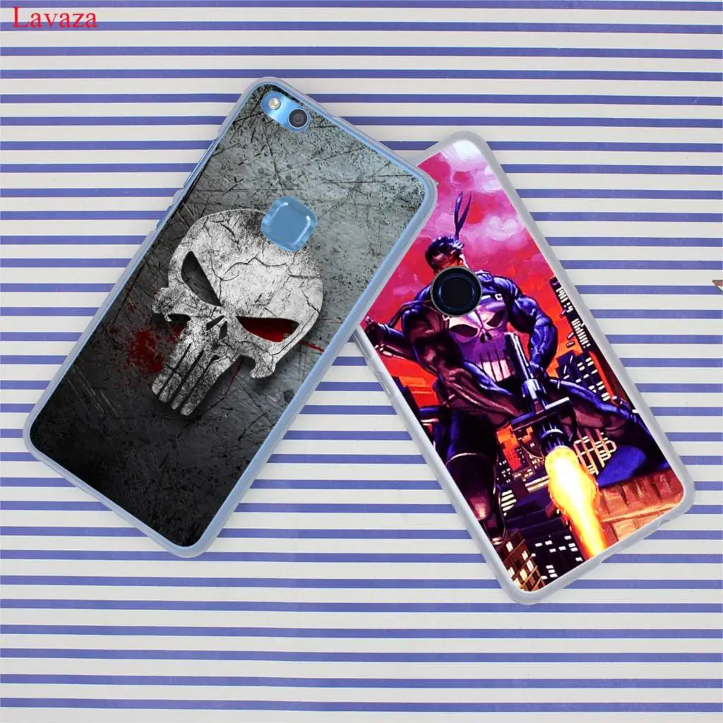 Lavaza Каратель жесткий чехол для телефона для huawei Y9 Y7 Y6 Prime Honor 20 10 8C 8X8 9X9 Lite 7C 7X 7A Pro крышка