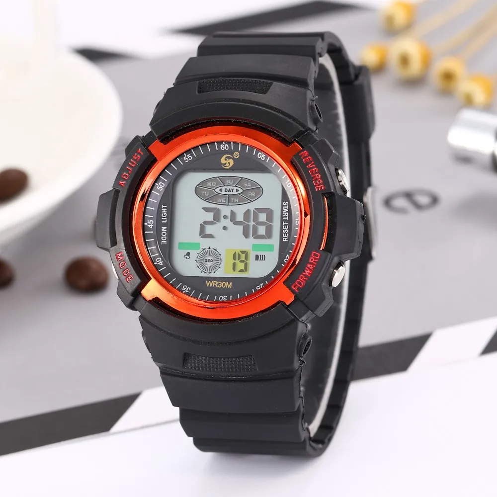 Часы otoky для мужчин электронные Новинка 2019 года часы водостойкий модные электронные часы наручные часы Reloj Hombre 19April24