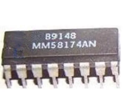 Микропроцессор MM58174AN DIP16 интегральная схема чипа | Электронные компоненты и