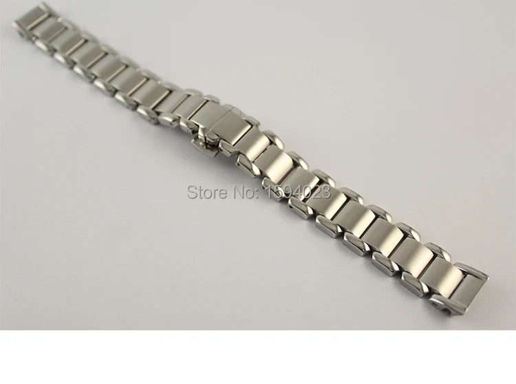 

14mm T02 New Watch Parts Solid Stainless steel bracelet strap Watch Bands For T02 Free Shipping