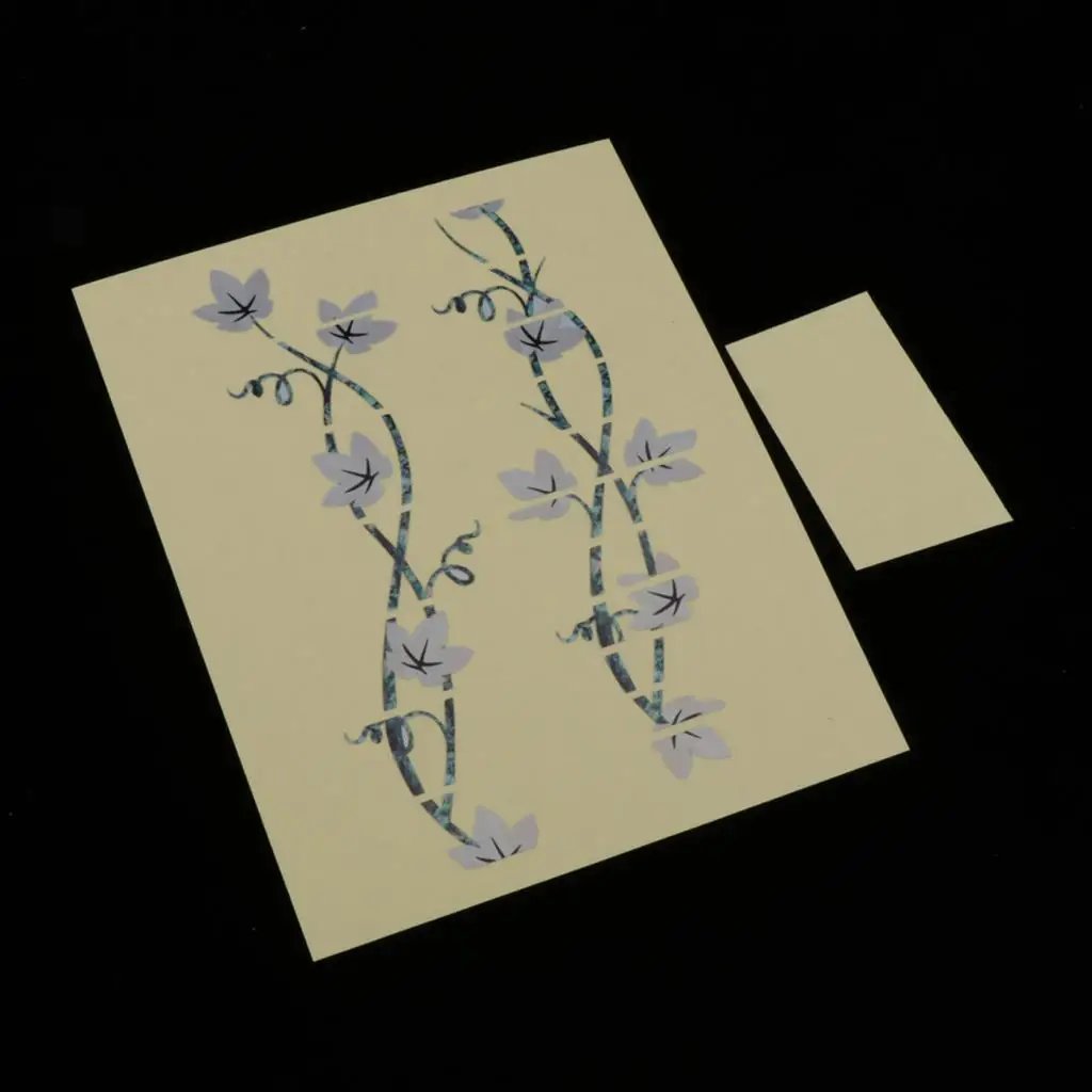 Ukulele Fretboard Note Decal Fingerboard Sticker Frets Map Label Decals  Stickers for Beginner -The Rattan Flower