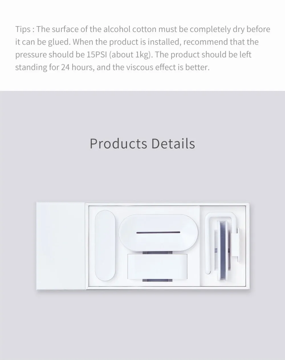 Xiaomi Mijia HL Bathroom Set 5 in 1 Soap Hook Storage Set Phone Holder