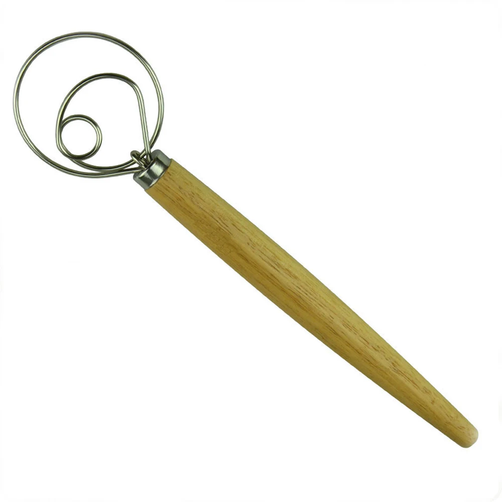 

Stainless Steel Danish Dough Whisk Kitchen Baking Tools Cooking Utensils