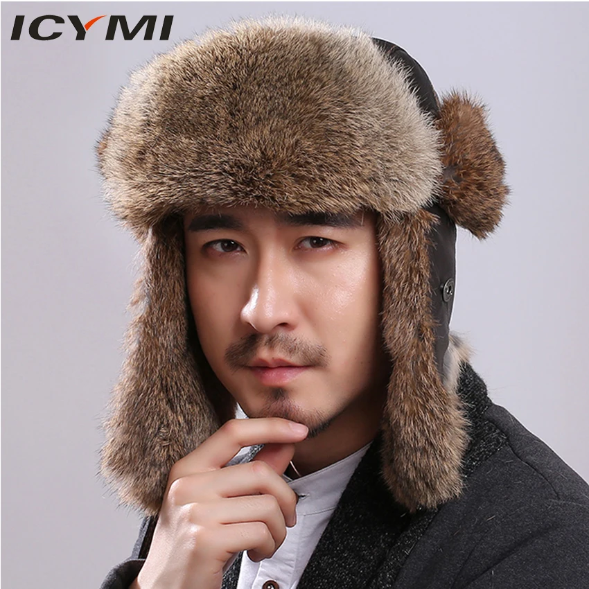 mens hats with ear covers