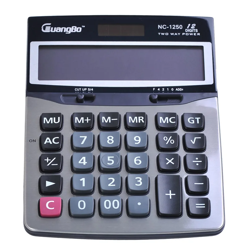 Guangbo Solar font b Calculator b font Modern Portable School Office Tool Commercial Electronic 179 132