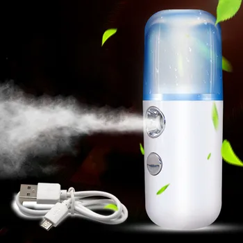

USB Handy Nano Mist Spray Atomization Mister Face Facial Moisturizing portable Mini Mist Sprayers Work in office &home S111