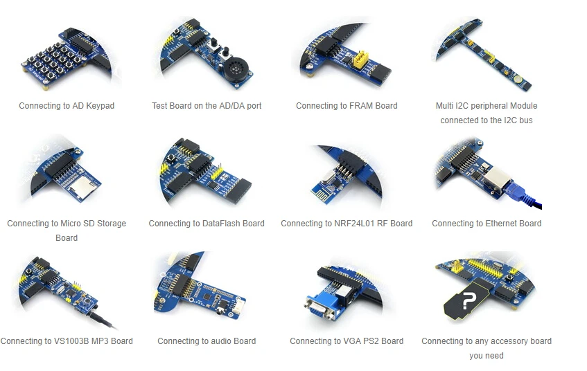 STM32 макетная плата STM32F429IGT6 STM32F429 ARM Cortex M4 STM32 плата + 7 комплектов модуля = Open429I-C упаковка A