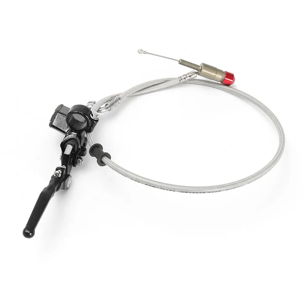 Высокое качество алюминиевый красочный мотоцикл гидравлический клатч главный цилиндр стержень подходит ATV мотокросса Пита запчасти для велосипеда 1200 мм