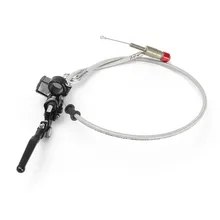 Высокое качество алюминиевый красочный мотоцикл гидравлический клатч главный цилиндр стержень подходит ATV мотокросса Пита запчасти для велосипеда 1200 мм