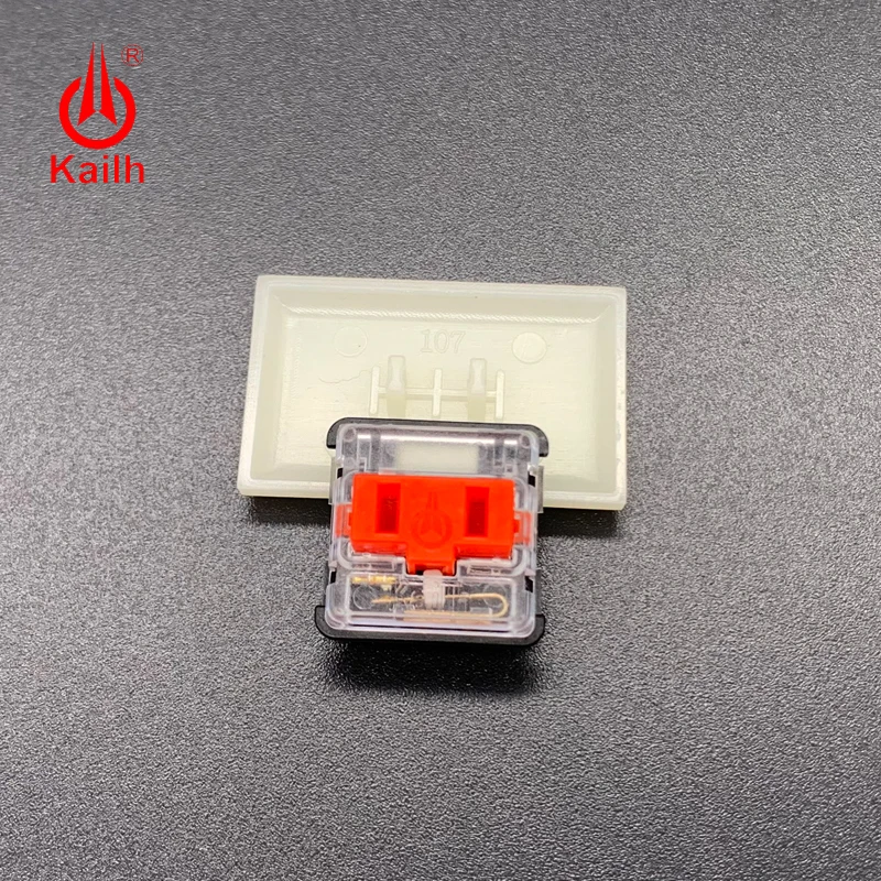 Kailh 1.5u низкопрофильные брелки 1350 шоколадный переключатель специальный кремовый белый для игр DIY механическая клавиатура ABS материал 30 шт