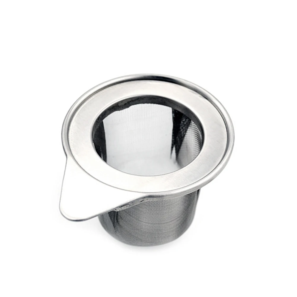 

Filter Strainer Non-stick Home Lightweight Stainless Steel Teapot Mesh Drinkware Kitchen Accessories Coffee Reusable Tea Infuser