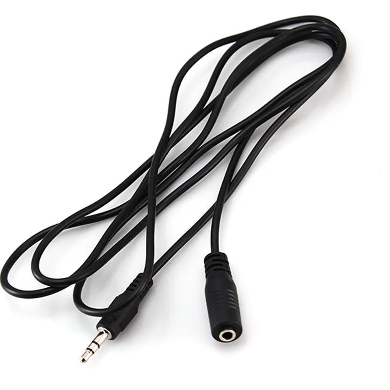 New Aux Cable Cord Long 500cm 1.3 Meters Braided 3.5mm Jack Male to