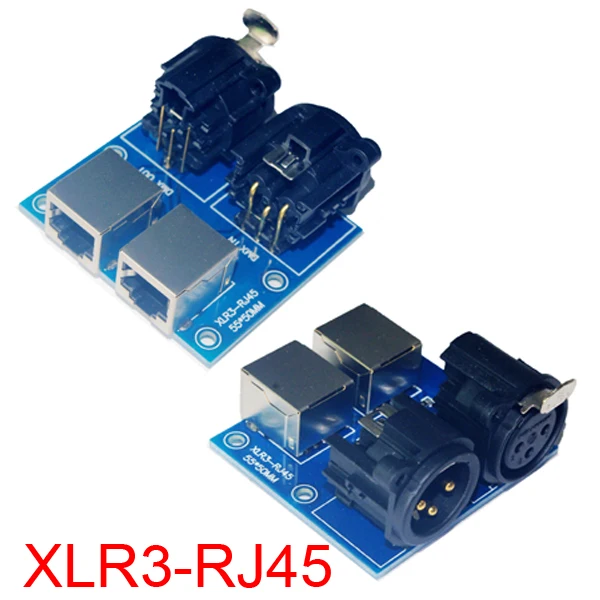 

Signal connection terminal 3P XLR to RJ45