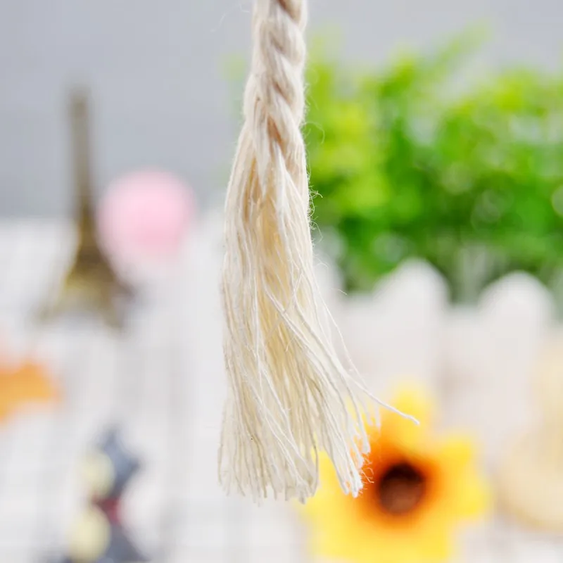 3-10 мм белый хлопок скрученный плетеный шнур веревка DIY ручной работы Домашний текстильные аксессуары ремесло макраме шнур Свадебные украшения