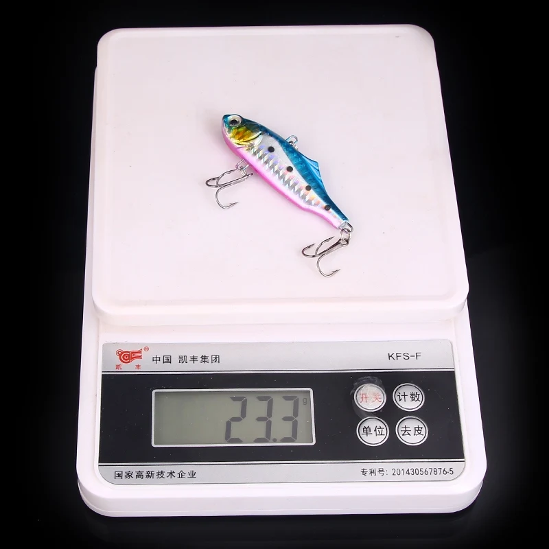 SEAPESCA зимняя рыболовная приманка 75 мм 23 3 г VIB жесткая с свинцом внутри Minnow Pesca Isca
