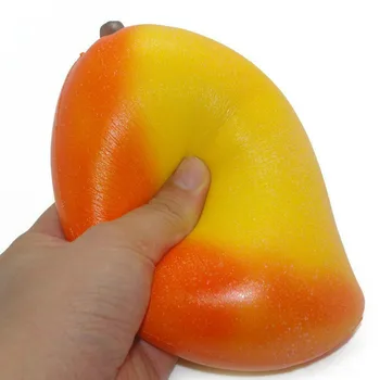 

Mskwee Artificial Mango Squishy Squeeze Cream Scented Slow Rising stress relief Anxiety Toy for Child Adult Anxiety Attention