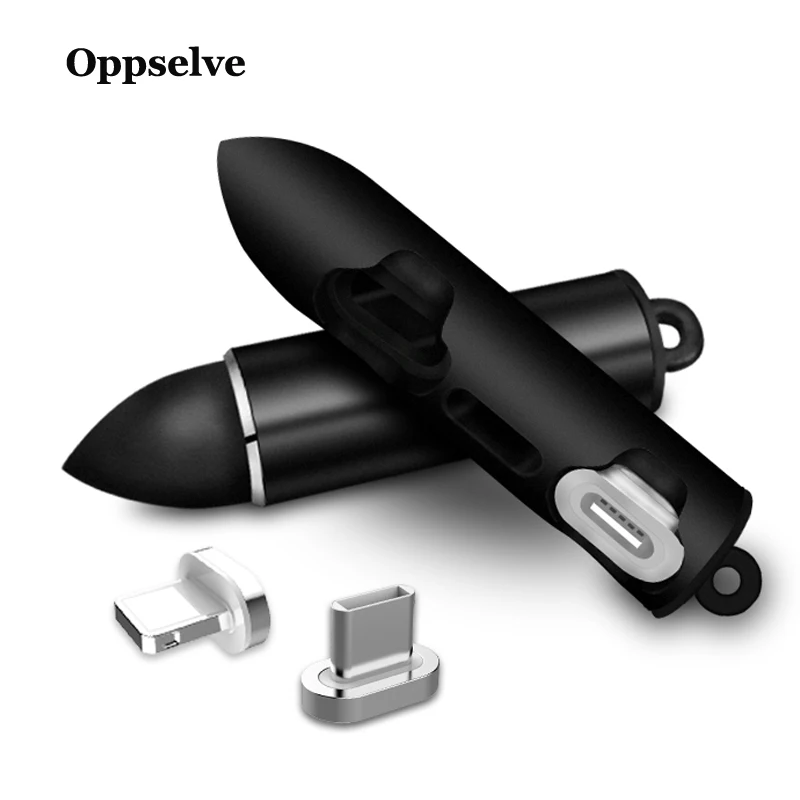 Oppselve переносной Магнитный Кабель с разъемом типа C Micro USB C адаптер для быстрой зарядки для телефона Microusb type-C Магнитный шнур с разъемом чехол