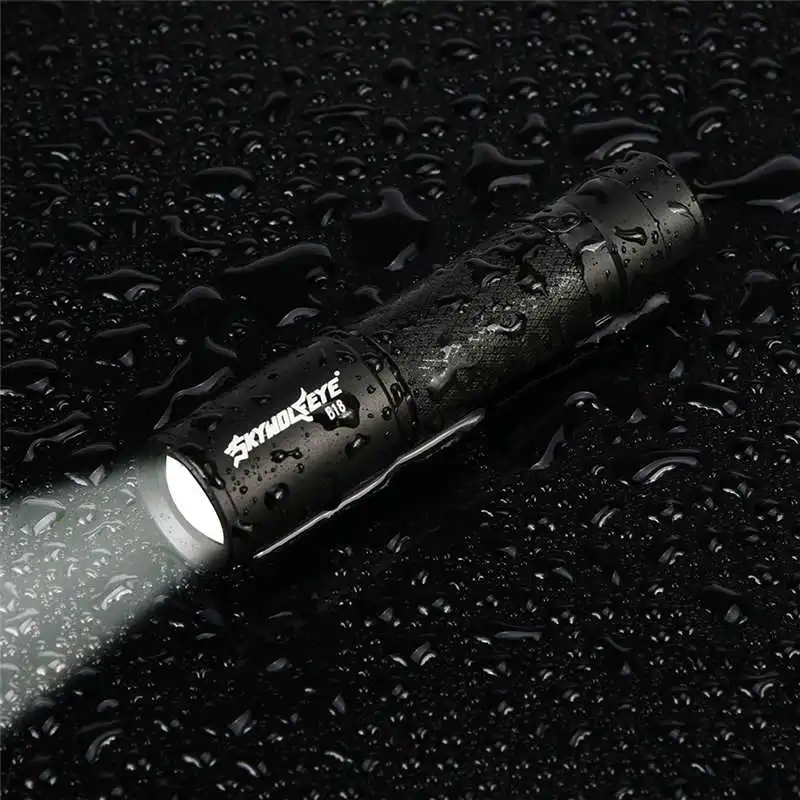 3 Modes Q5 LED Flashlight Zoomble Mini Torch Light Lamp torch AA 14500 powerful led flashlight lanterna led bike #4A30 (8)
