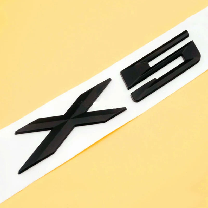 Для BMW X 5 E70 E53 F15 X5 наклейка значок для автомобиля 150*30 мм декоративная наклейка внешний грузовик логотип ABS