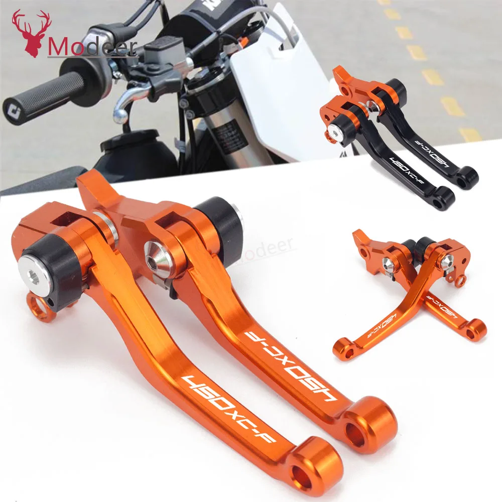 

For KTM 450XC-F 450 XC-F 2017 2018 2019 CNC Motorcycle DirtBike Dirt Pit Bike Motocross Pivot Brake Clutch Levers