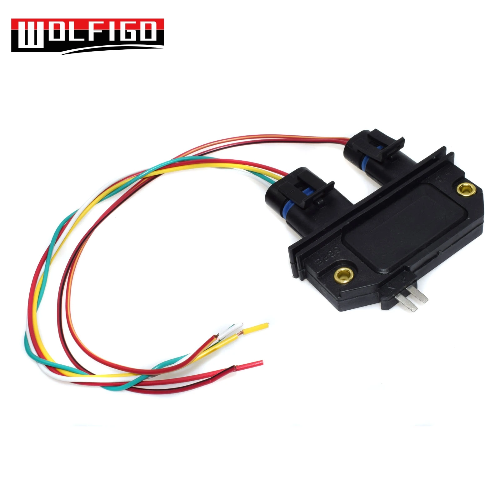 

WOLFIGO New Ignition Coil Spark Control Module W/ 2 Electrical Connectors For Chevy Buick Cadillac Pontiac LX340,10496541