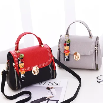 

2018 New Brand Women Shoulder Bag Ladies Handbag with Pendant Anti-theft Messenger Bag Small Flap Bag Bolsa Feminina