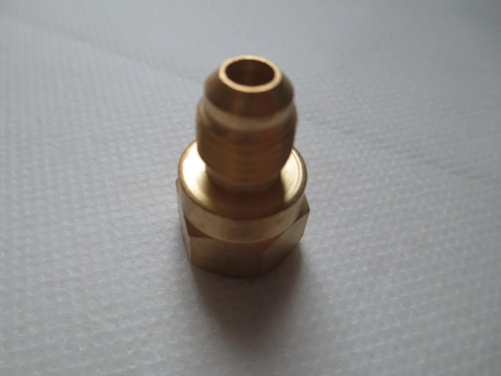 Fixmee R134a Vacuum Pump / Hose Adapter Set,Converts 1/4" SAE to1/2