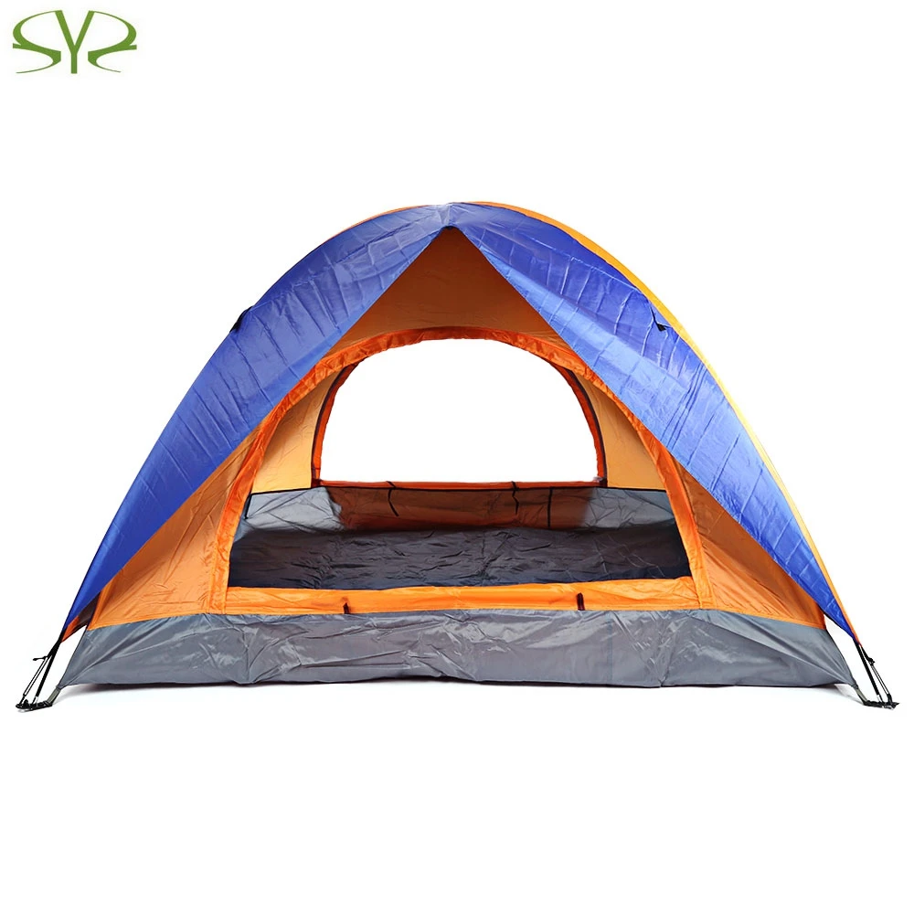 

practical comfortable Water Resistant Camping enough for 3 - 4 people Tent Tabernacle Sleeping Equipment For Outdoor Exercise