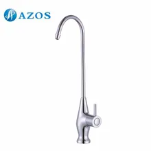 Смеситель для кухонной раковины фильтр для очистки воды кран Поворотный смеситель из полированной меди или хрома однослойный кран для холодной деки QJS107