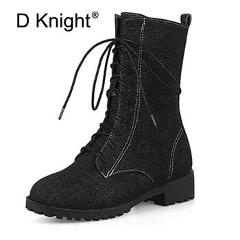 

Plus Size 33-44 46 Women Snow Boots Winter Warm Shoes Fashion Ankle Boots with Thick Plush Inside Woman's Motorcycle Boots Girls