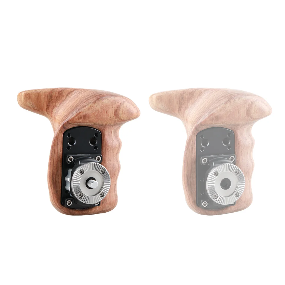 SmallRig Left Side Wooden Grip with Arri Rosette For DSLR Camera Handle Grip Adjustable Quick Relea