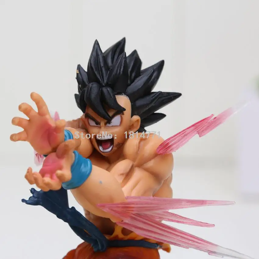 Dragon Ball Z фигурка Вегета Сон Гоку тройной Kaiouken Kamehameha Battle Ver. Игрушка из ПВХ Dragon Ball Z фигурка