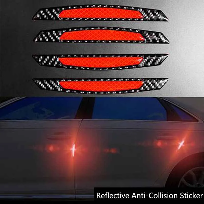 

Car Door Warning Safety Mark Anti-collision Reflective Strip For HYUNDAI IX35 Solaris Opel Mokka kia sportage Audi a4 b8