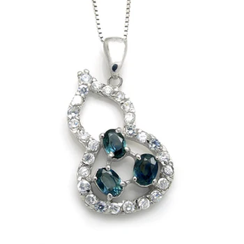 

Collares Collier Qi Xuan_Dark Red Stone Gourd Pendant Necklace_Real Necklace_Quality Guaranteed_Manufacturer Directly Sale