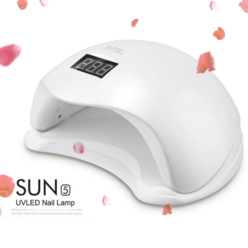 SUN5 48W LED/UV Lamp Nail Low Heat Mode Dryer Nail Gel Polish Curing