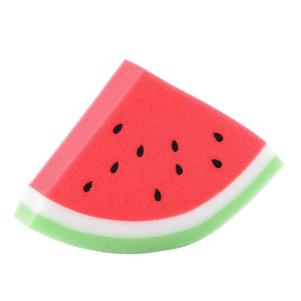 

Soft Fruit Shape Bath Puff Shower Sponge 1Pc Multiple Color Fruit Bath Ball Brushes Body Wash Scrubber Mesh bathroom bath
