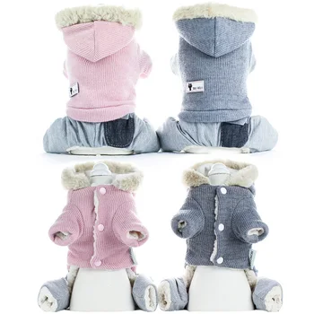 

Dog Clothes for Pet Clothing Thickening Winter Dog Coat Jacket Pet Dog Clothes for Small Dog Cats Costume Pug Warmth Coat