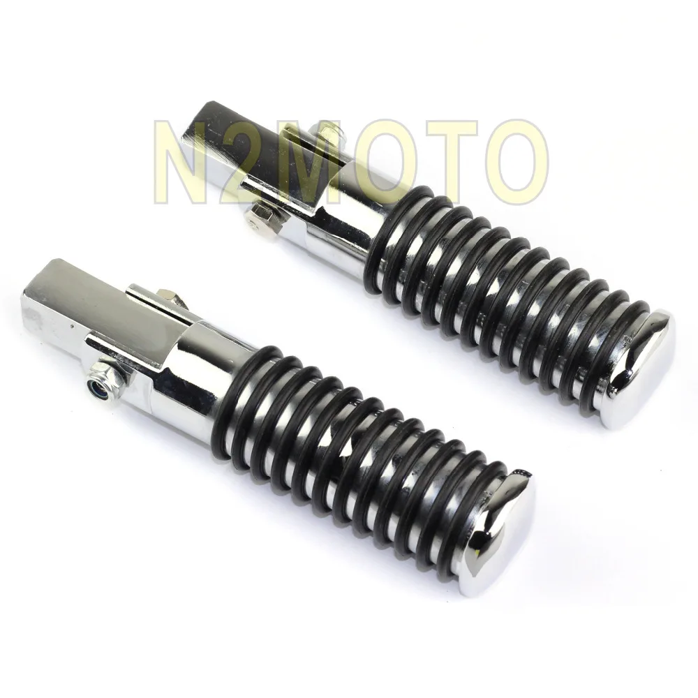 Motorcycle O Ring Footpeg Extended Male Mount Highway Foot Pegs For