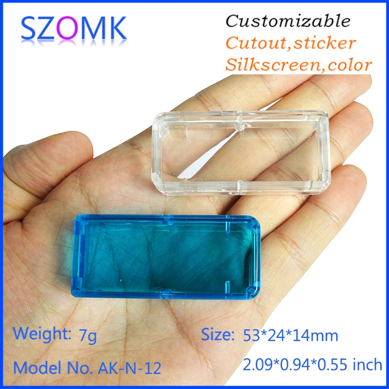 szomk small plastic enclosure for electronics plastic case usb instrument housing junction box (13)