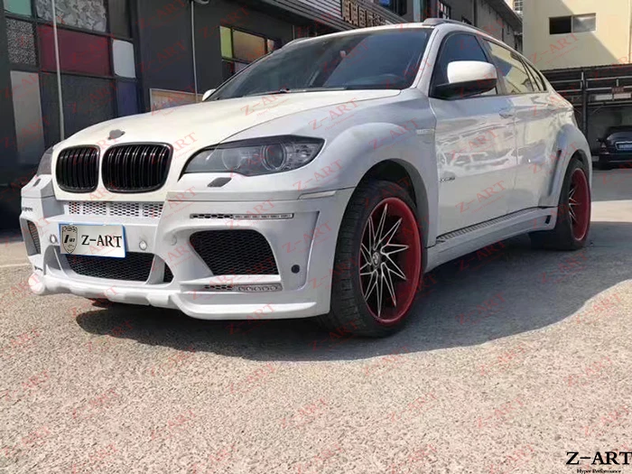 Z-ART модифицированный Комплект кузова для BMW X6 E71 впрыска PP тела комплект для BMW X6 E71 2008- injectio PP комплект расширителей колесных арок