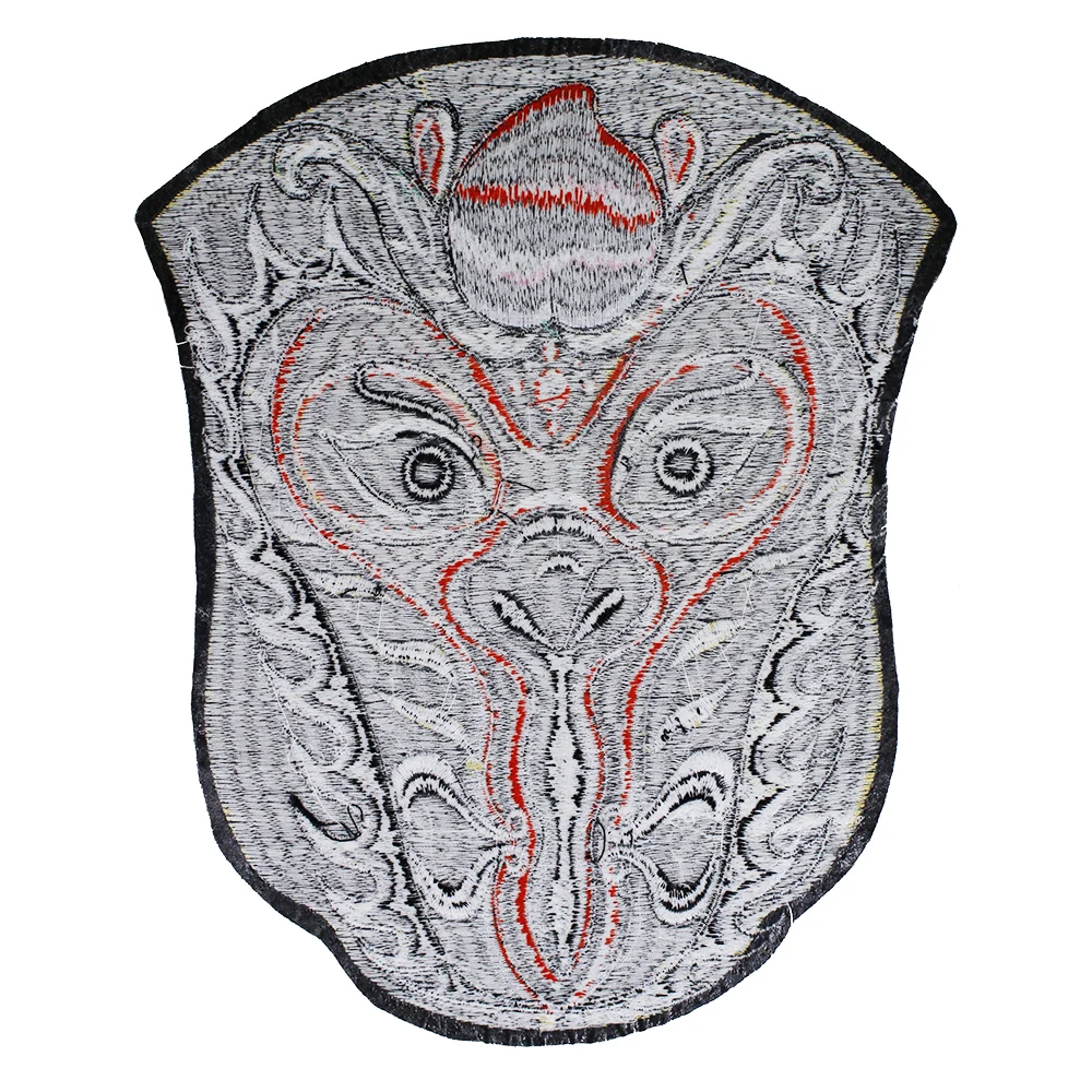 1 шт. в китайском стиле Пекинская опера маски для лица модная ткань вышивка железные на патчи аппликация Швейные принадлежности TH822