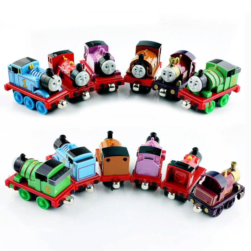 Lowest Price 6pcs children's thomas and Friends thomas train set the tank engine metal magnetic tomas car die cast toys cars miniatures gifts Lowest Price 6pcs children's thomas and Friends thomas train set the tank engine metal magnetic tomas car die cast toys cars miniatures gifts