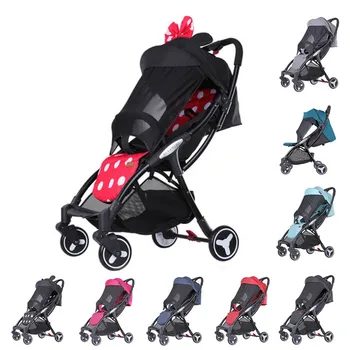 

Yoya Mini stroller lightweight Bebe cart Portable Folding Baby carriage Baby trolley Large awning One handed operation