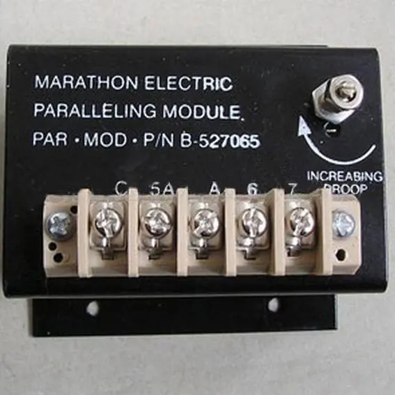 

Marathon Electric Paralleling Module B-527065 AMP2000 PAR.MOD.P/N B-527065 MARATHON ELECTRIC PARALLE