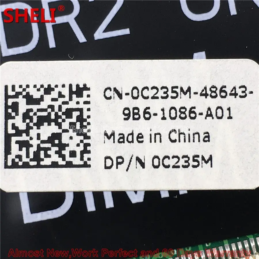 CN-0C235M 0C235M C235M Laptop Motherboard For Dell Studio 1555 DA0FM8MB8E0 W018J HD 4570 3