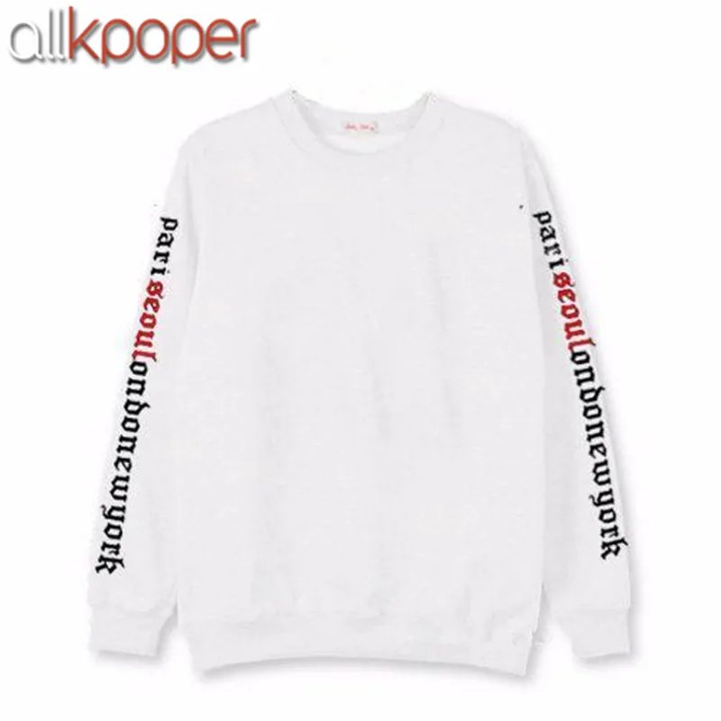 Allkpoper KPOP EXO Xiumin Свитшот Got7 JACKSON унисекс Джемпер Пуловер С Капюшоном
