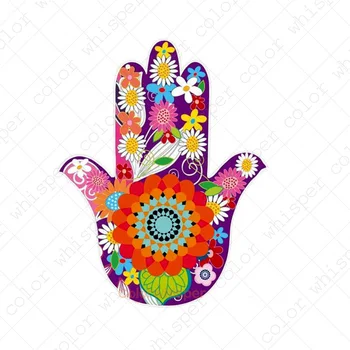 

Diamond Painting Full Square 5D DIY "Hamsa Hand" Daimond Rhinestone Embroidery Cross Stitch Mosaic Painting Home Dec Art LE00145