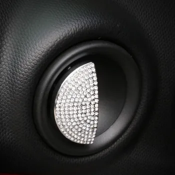 

For BMW Mini Cooper One R55 R56 R60 Interior Door Handle Decoration Car Door Handle Diamond Styling Accessories Car Stickers 3D